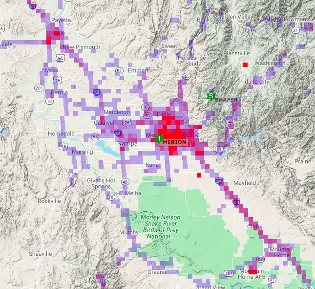 section 32, township 4 north, range 4 west, boise meridian